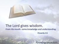 Proverbs 2:6